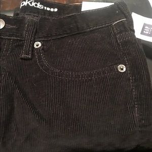 New Black Gap Corduroy Pants